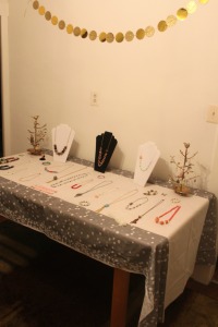 The first table of jewelry!